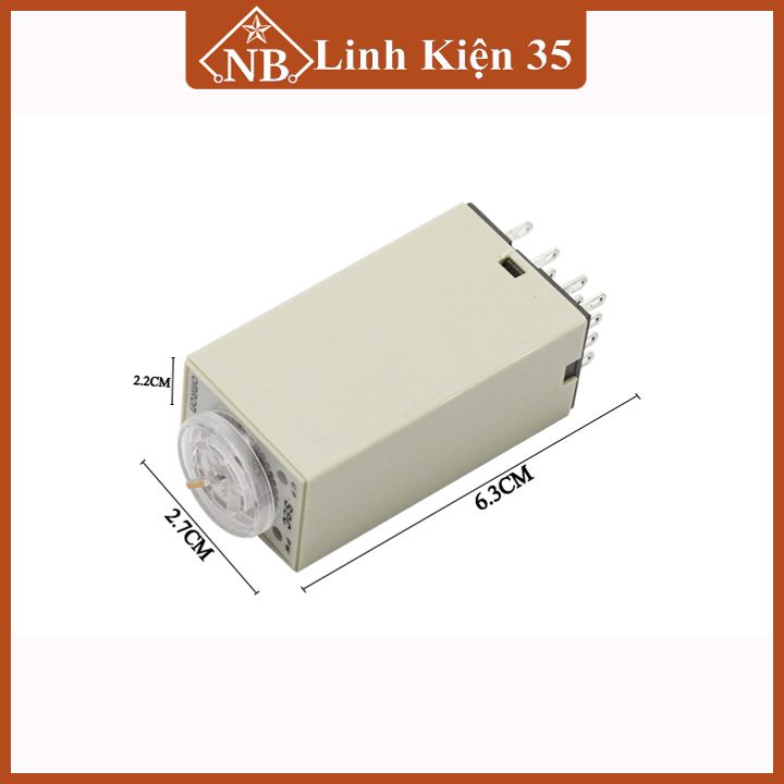 Relay thời gian Timer Omron H3Y-4 14P 220V