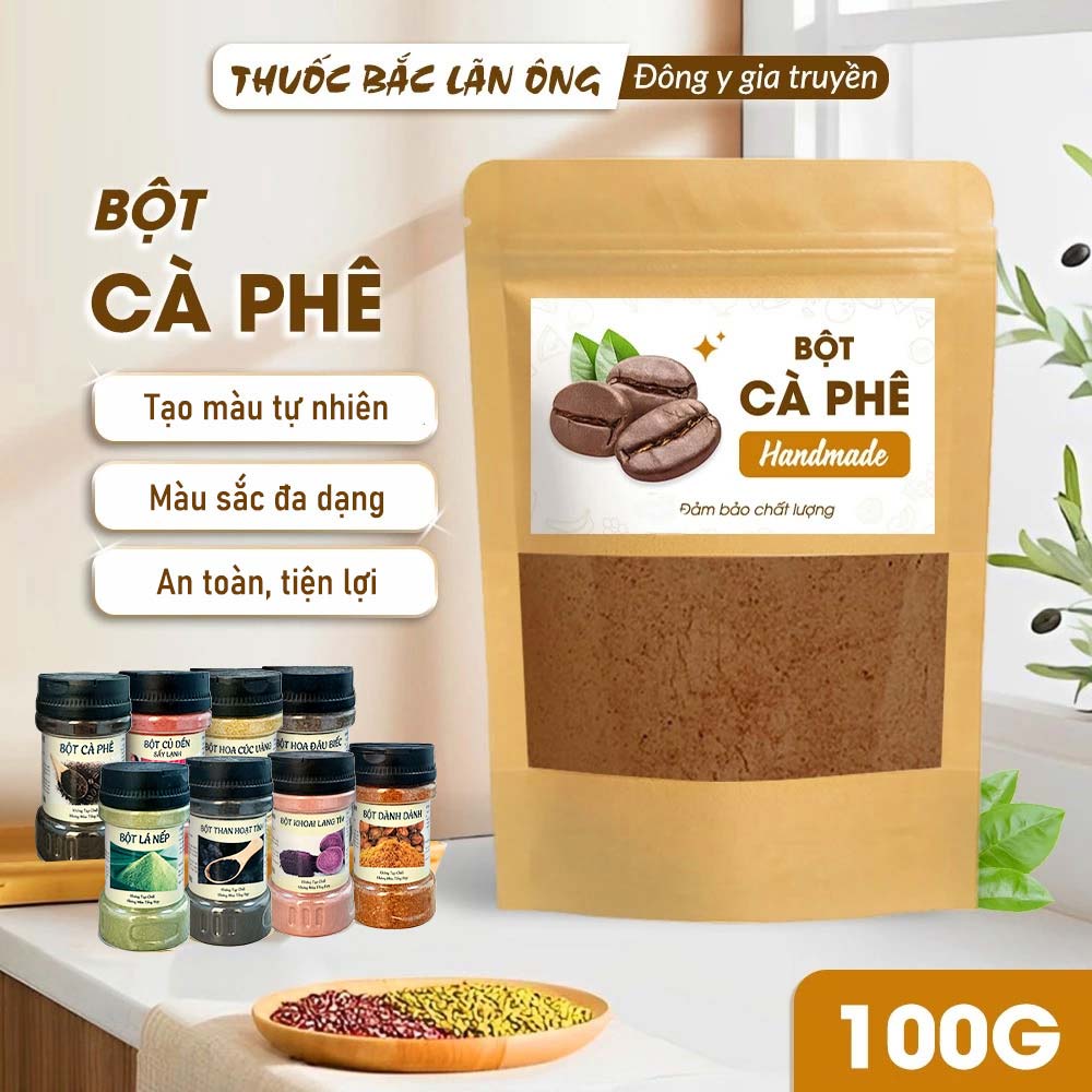 Bột cà phê 100g (Cafe tẩy da chết, dưỡng trắng da)