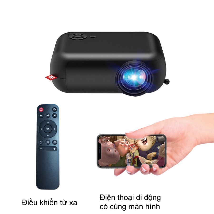 Máy Chiếu Phim Mini A10, Máy Chiếu Phim Tại Nhà, SONETS.