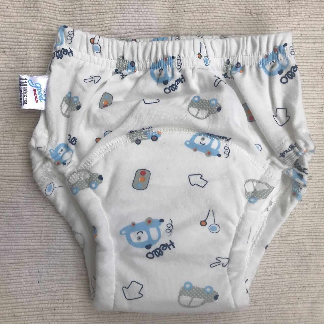 Mẫu bé trai- combo 5 Quần bỏ bỉm Goodmama xuất Nhật