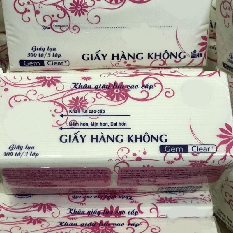 Giấy lụa, giấy khô, Giấy lau Hàng Không