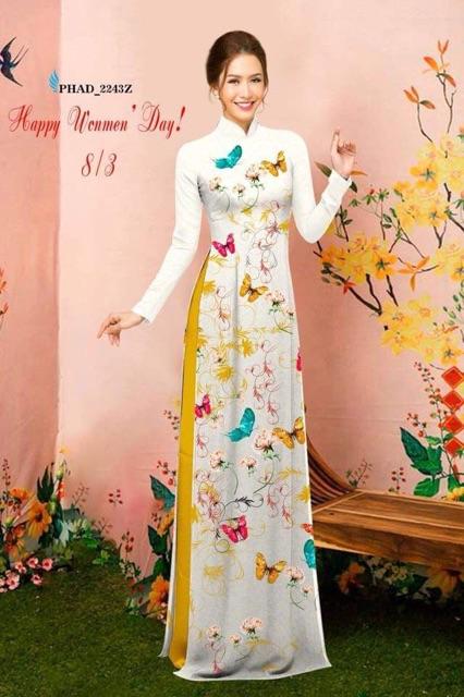 [HCM]vải áo dài bông đều