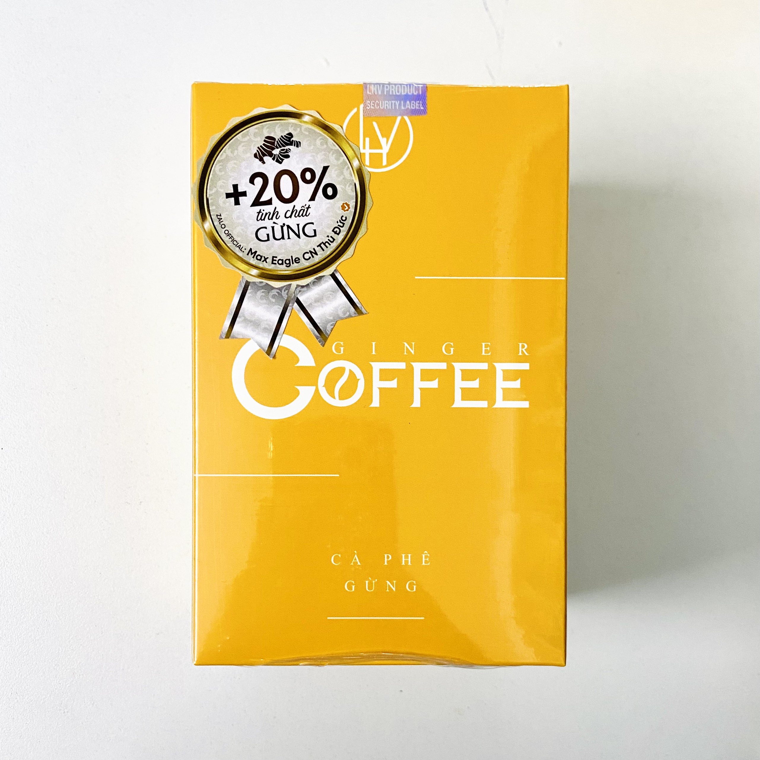 Cà Phê Gừng Giảm Cân Ginger Coffee LHV (Hộp 20 gói)
