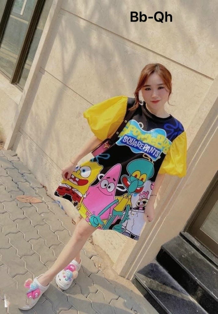 [SIZE NHÍ+ĐẠI] ĐẦM TAY PHỒNG SIÊU XINH DÀNH CHO BÉ GÁI
