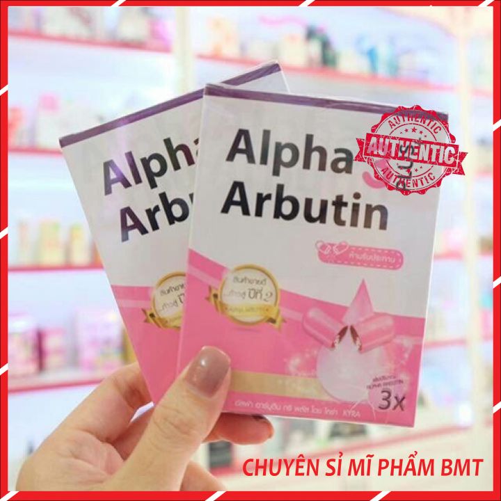 [CHUẨN] Kích Trắng ALPHA ARBUTIN 3 Plus Thái Lan