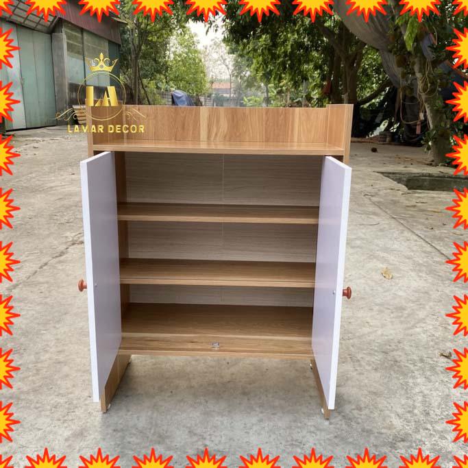 Tủ giầy, kệ để giày LAMAR DECOR lắp ráp hiện đại DC04