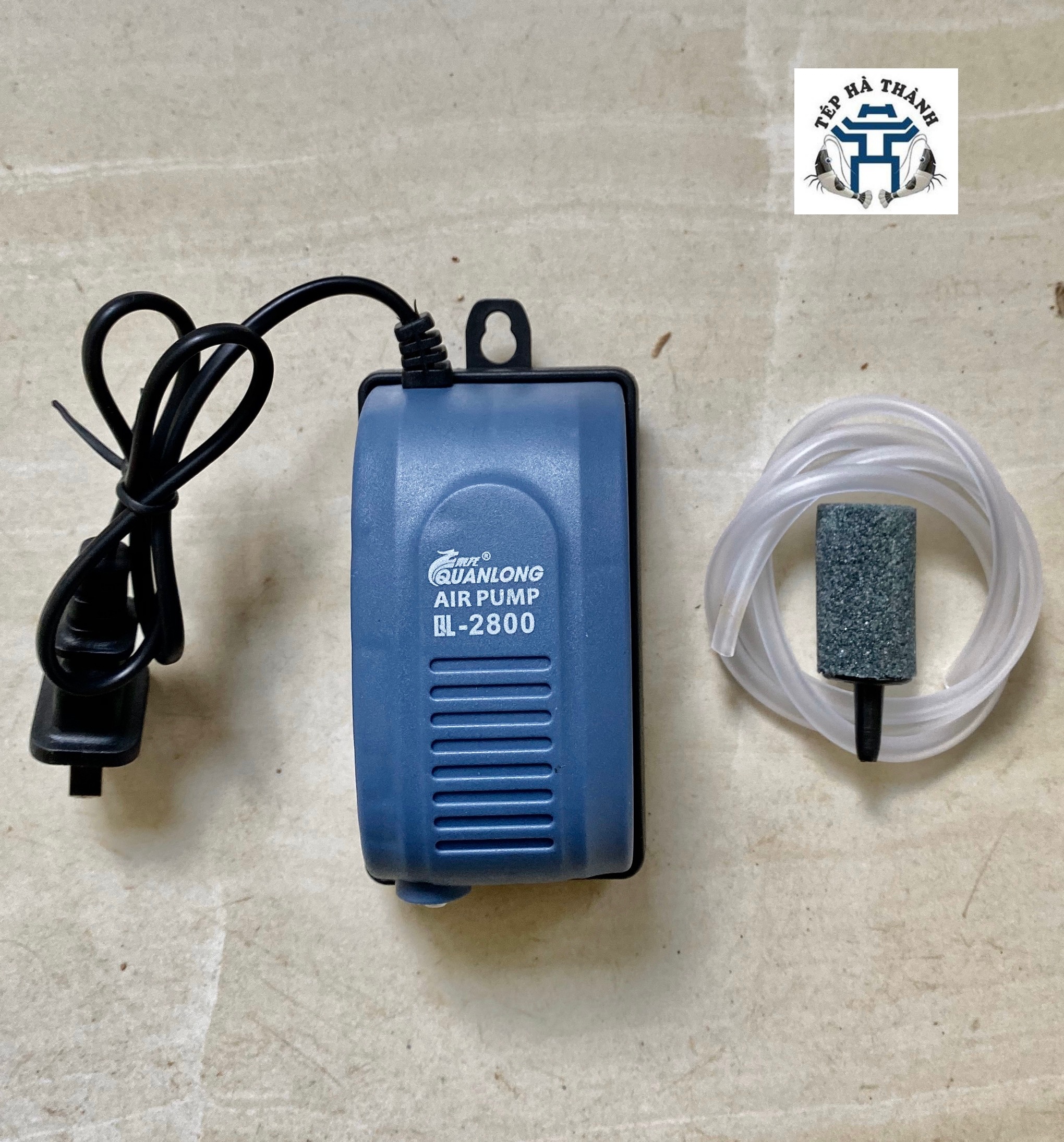 [Hoàn Tiền 10%] Máy sủi oxy 1 vòi QL-2800 (tặng kèm 1m dây sủi và 1 quả sủi)
