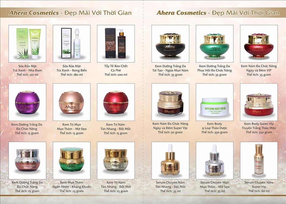 Kem Ahera Dưỡng Trắng Mụn Thâm, Mờ Sẹo 15g
