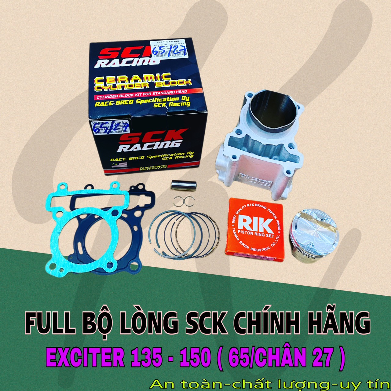 SCK exciter 65 genuine foot 27 and 32
