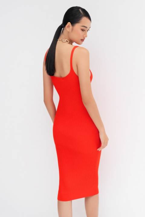 Đầm len 2 dây SIXDO – SIXDO >>> top1shop >>> lazada.vn