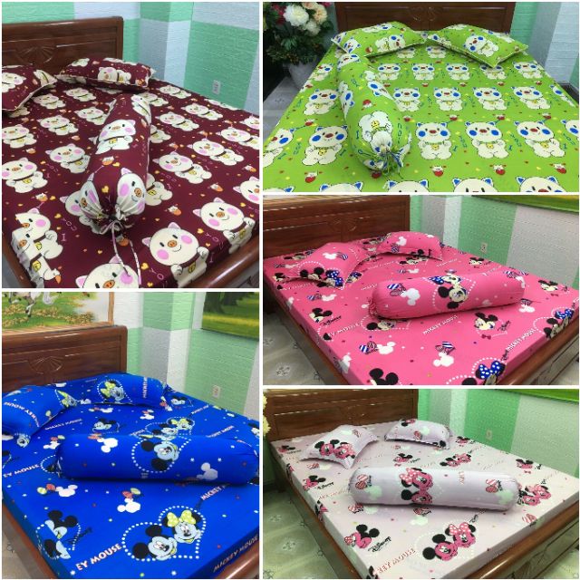 Bộ Ga Thun Siêu Lạnh Hàng Thun Cao Cấp