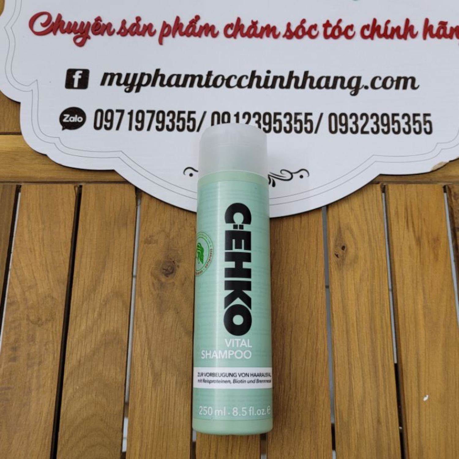 DẦU GỘI CHỐNG RỤNG TÓC CEHKO VÀ XỊT HỖ TRỢ MỌC TÓC 75ML