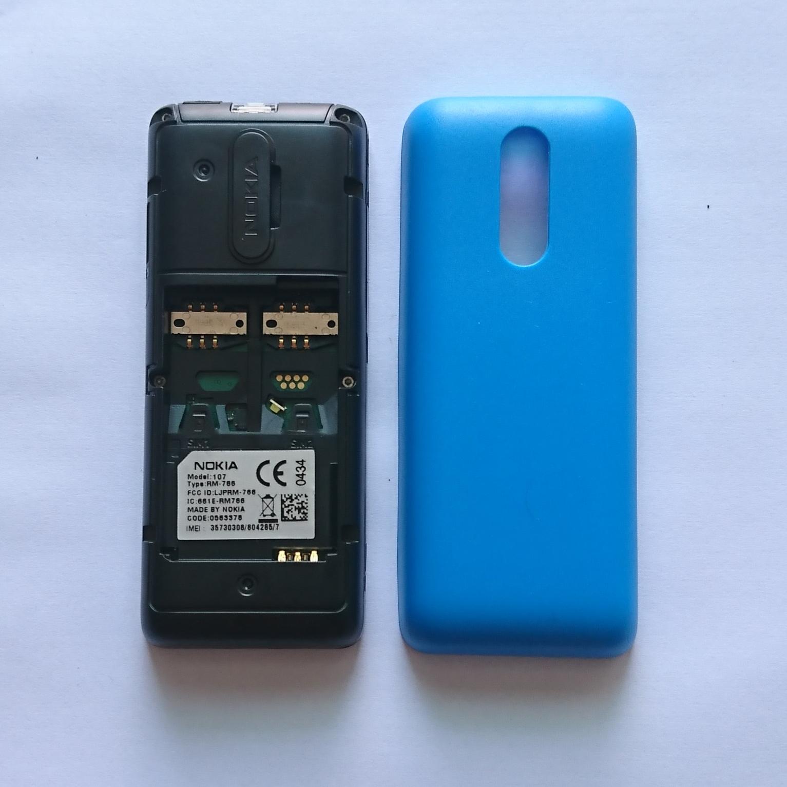 NOKIA 107 - HAI SIM - TẶNG PIN VÀ SẠC MỚI 100%