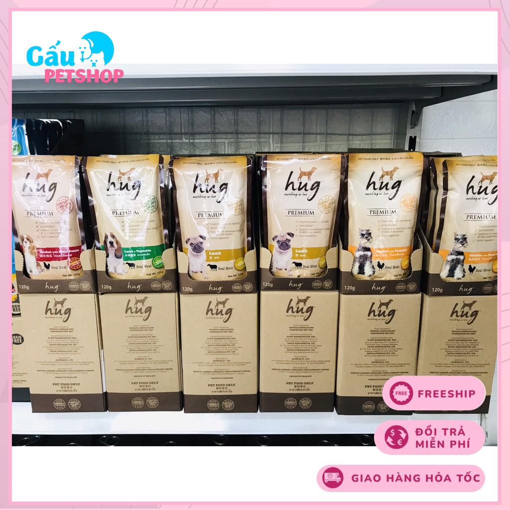 Pate dinh dưỡng cho chó HUG gói 120g