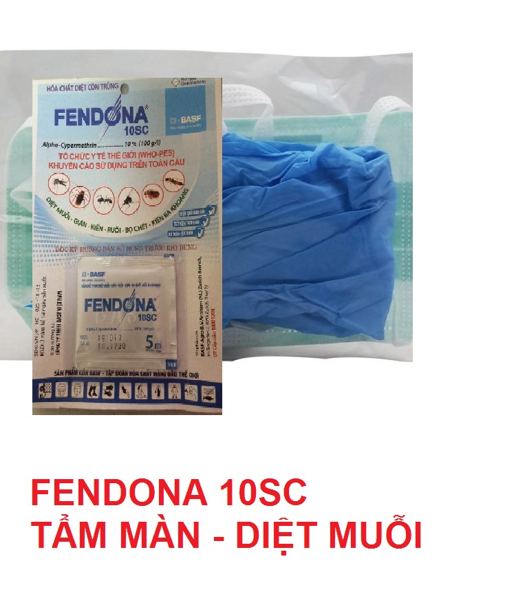 [Hoàn Tiền 10%] THUỐC DIỆT MUỖI FENDONA 10SC TẨM MÀN DIỆT MUỖI PHÒNG SỐT XUẤT HUYẾT