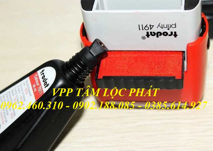 Mực dấu Trodat 28ml/lọ (CHÍNH HÃNG) - Mực đóng dấu