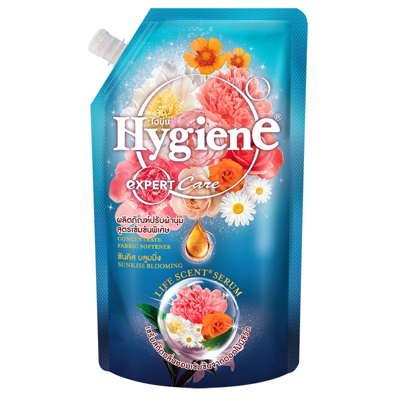 [HCM]NƯỚC XẢ VẢI ĐẬM ĐẶC HYGIENE 1150 ML [MÀU XANH] Thái LAn