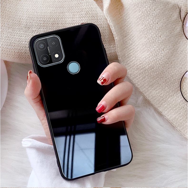 Ốp Lưng OPPO A15/A15s Mặt kính gương sáng bóng cao cấp