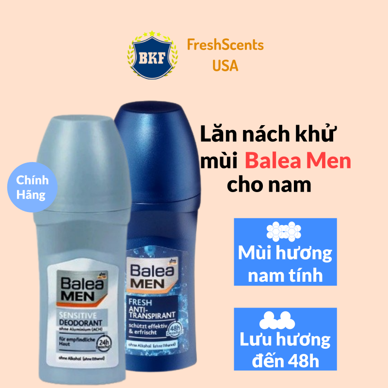 Lăn nách Mùi Balea 50ml - Nhập Khẩu Đức