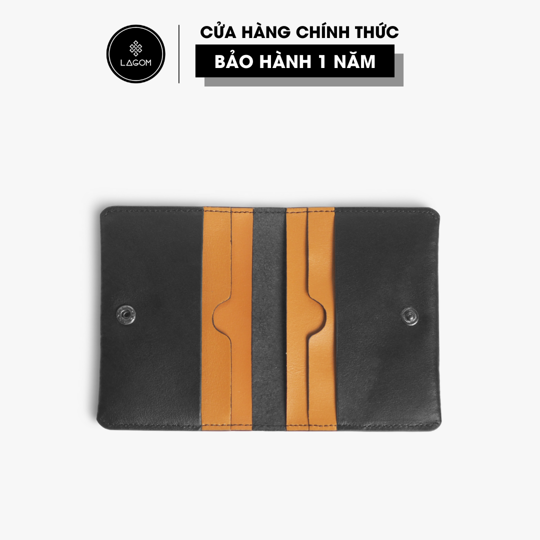 Ví mini đựng thẻ da thật LAGOM - Retro Cardholder