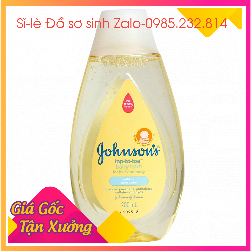 SỮA TẮM JONHSON BABY 200ML