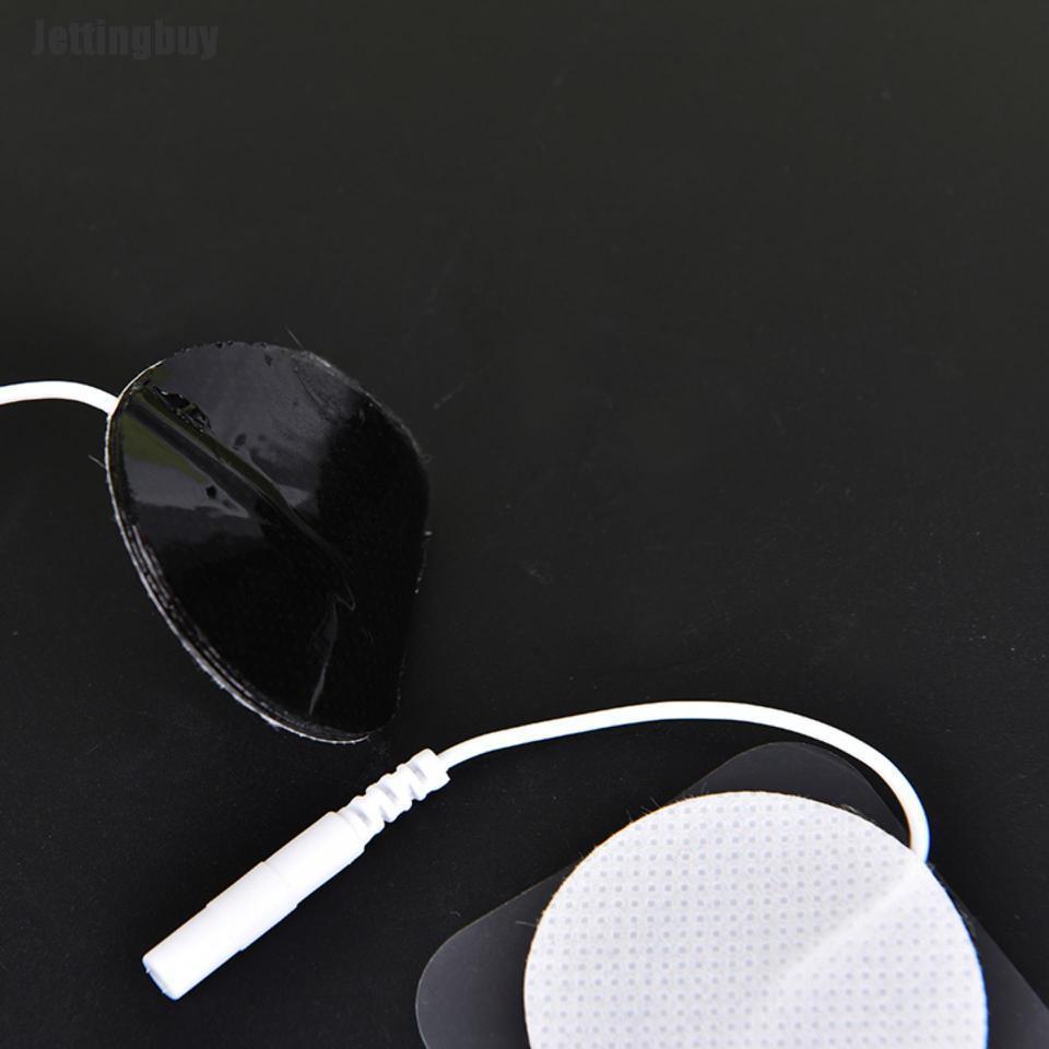 10 Miếng Đệm Điện Cực Tròn Trị Liệu Tens Miếng Dán Điện Cực Cho Máy Trị Liệu 4Cm