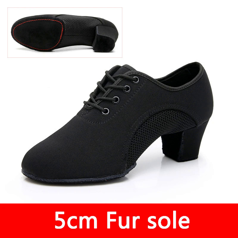 Giày khiêu vũ Latin cho Nữ Giày khiêu vũ Jazz khiêu vũ Salsa Giày cao gót nữ tập nhảy Tango hiện đại Giày thể thao nữ