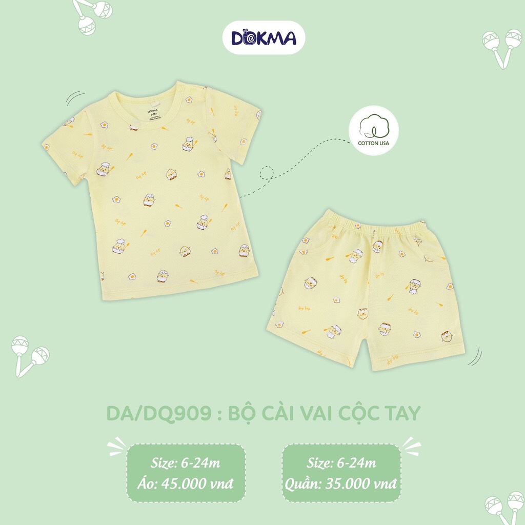 Bộ cộc cài vai cho bé (6-24M)