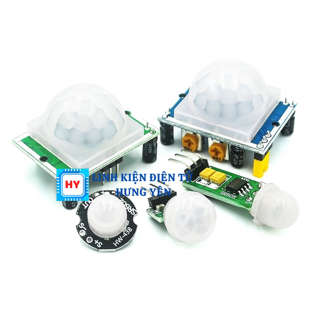 Mô đun phát hiện cảm biến chuyển động hồng ngoại PIR HC-SR501 điều chỉnh được tiện lợi