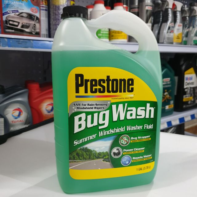 Nước rửa kính ô tô prestone bug wash