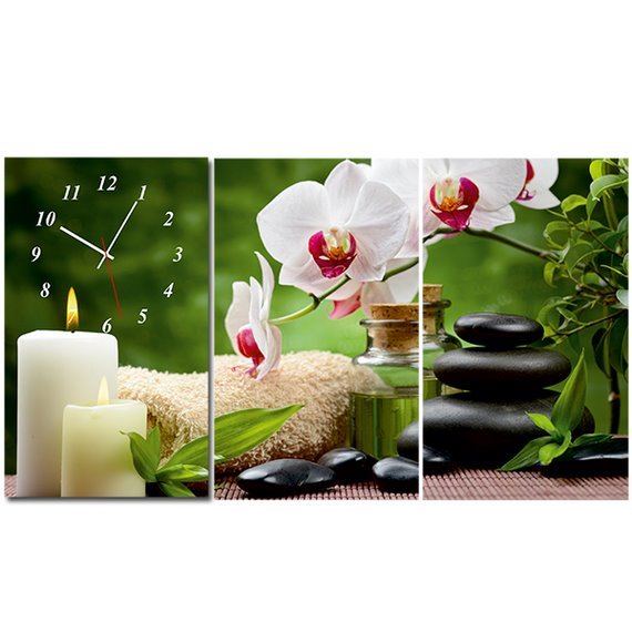 Tranh đồng hồ spa 1 perfect tđh39 70x105cm