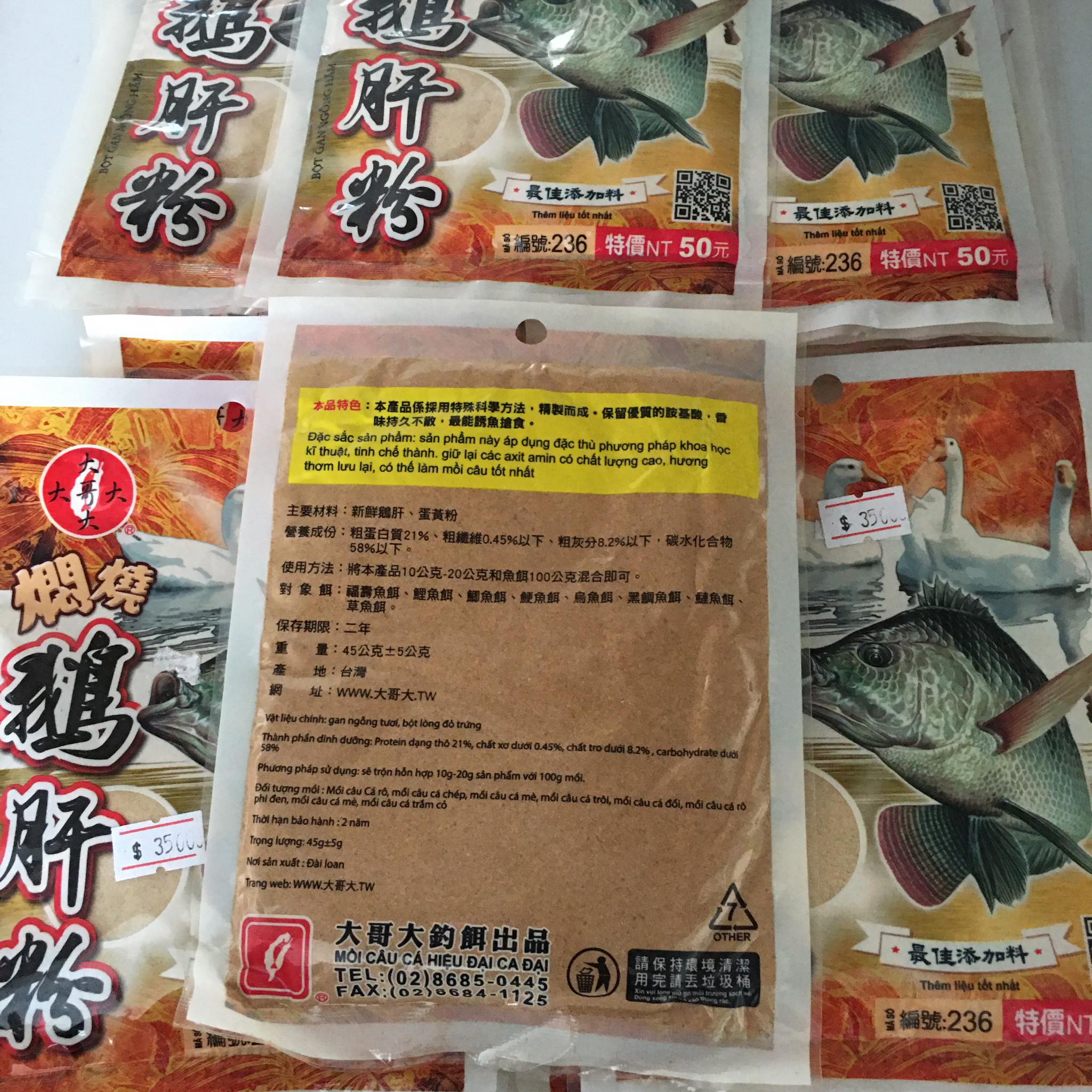 Combo 3 Gói Rô Phi Gan Ngỗng Đại Ca Đại