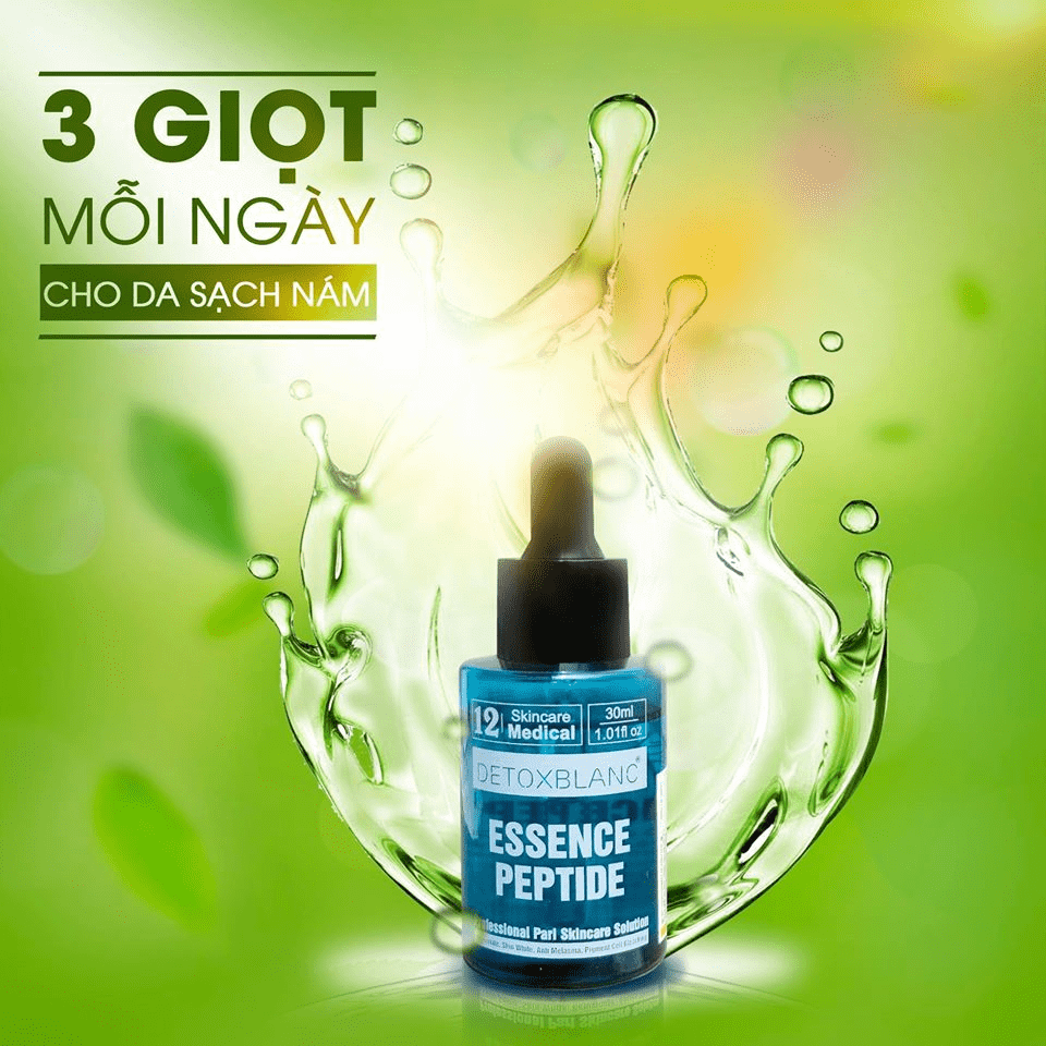 [HCM]Serum Nám Peptide Detox Blanc - Essence Peptide 30 ml