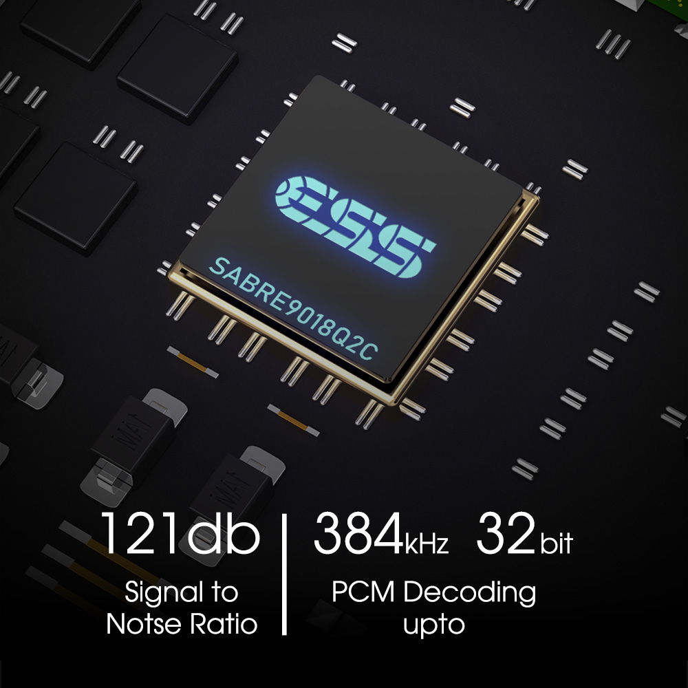 Bộ thu phát âm thanh Bluetooth B03pro 5.0 có chip DAC ES9018Q2C