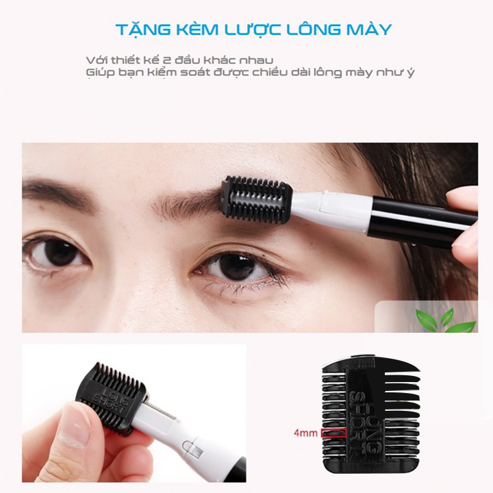 MÁY/DAO CẠO CẮT TỈA CHÂN MÀY MINI