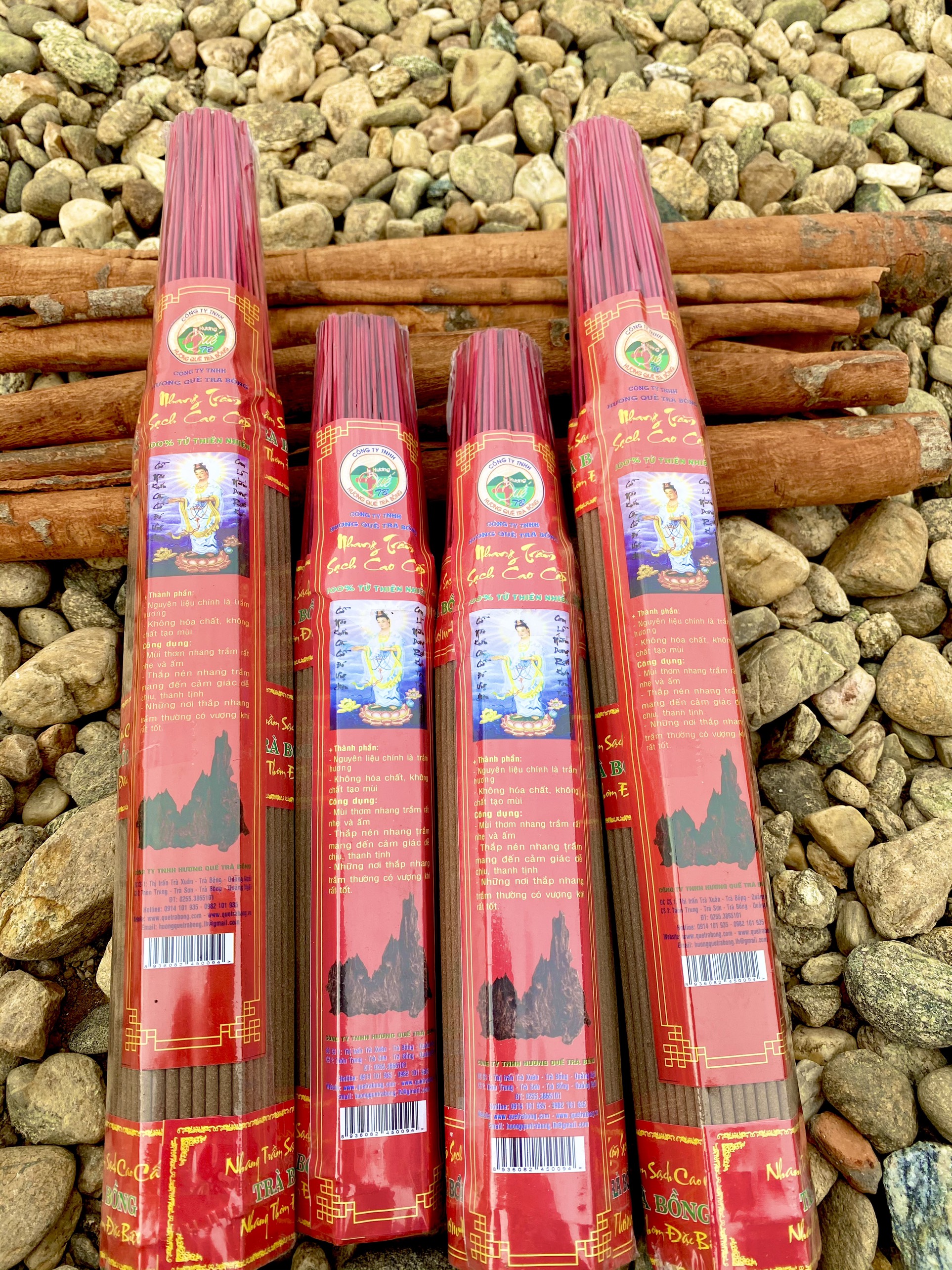 Nhang Trầm Cao Cấp 38cm, 170 Nén, 300gram