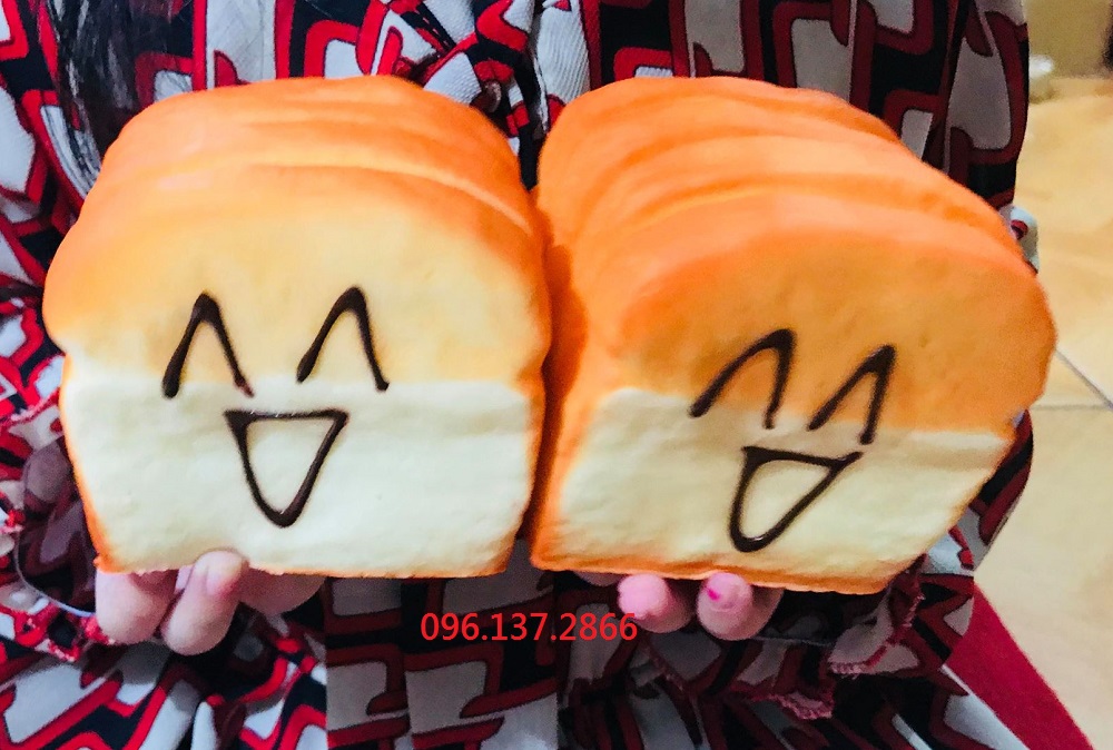 Squishy Bánh Mỳ Gối Siêu Thơm - ThaoAnhShop2019