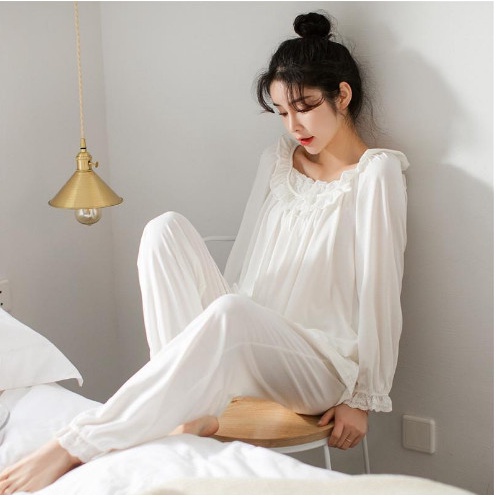 Bộ đồ tiểu thư công chúa chất cotton lụa cực xinh