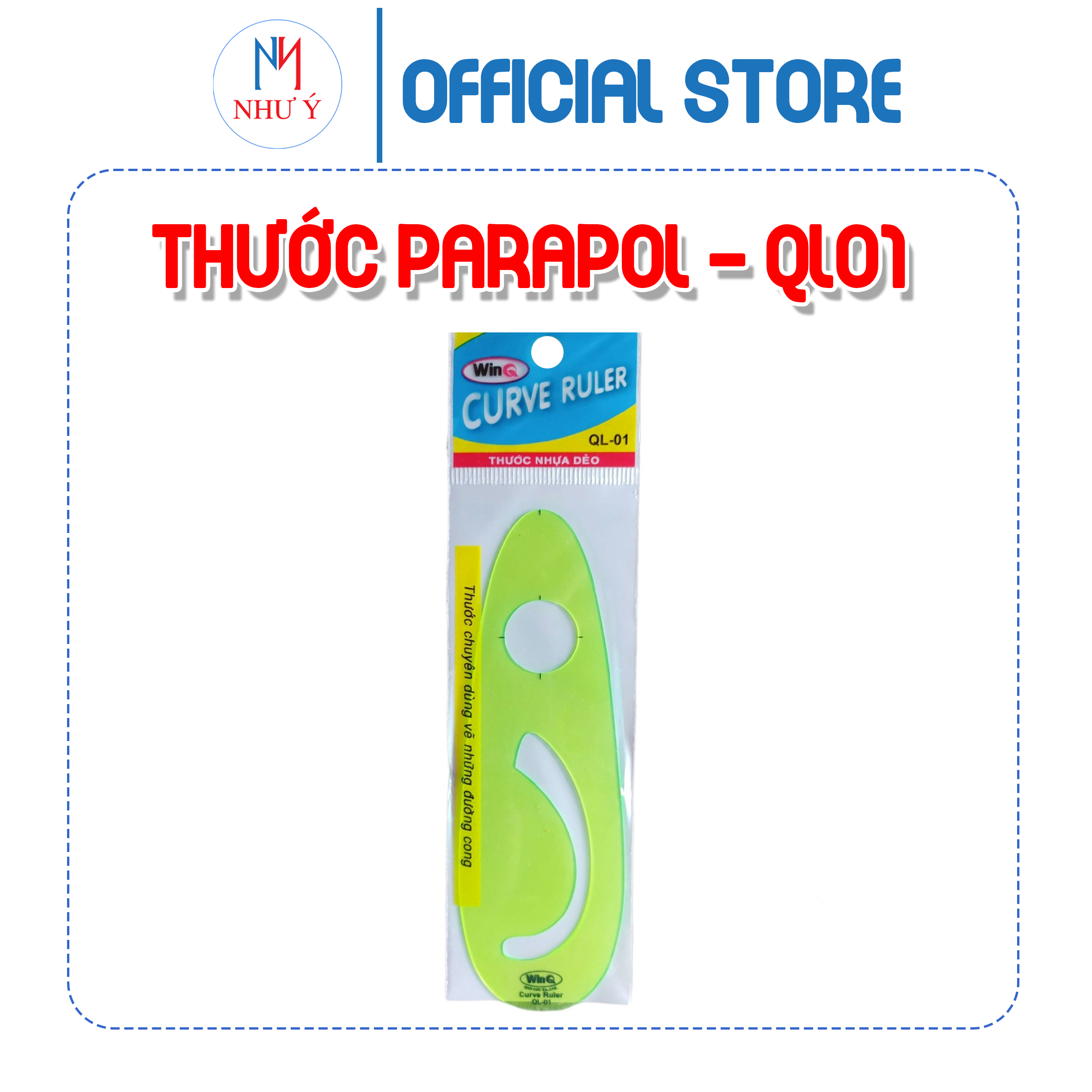 THƯỚC PARABOL WINQ QL-01 - VPP NHƯ Ý