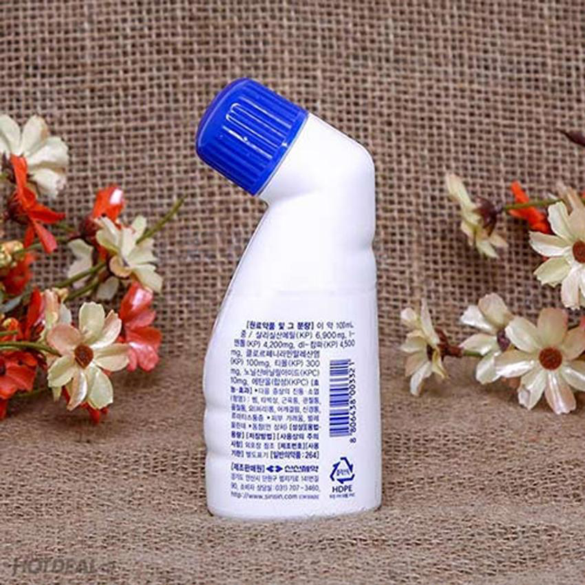 Dầu trắng xoa bóp Hàn Quốc Sinsin Mulpas-S 90ml.