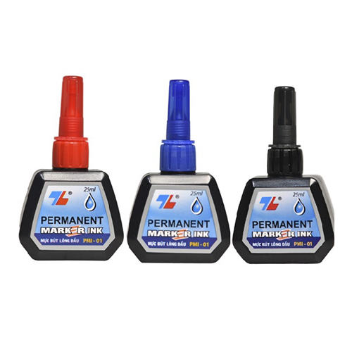 [HCM]Bộ 6 Mực bút lông dầu Thiên Long PMI-01