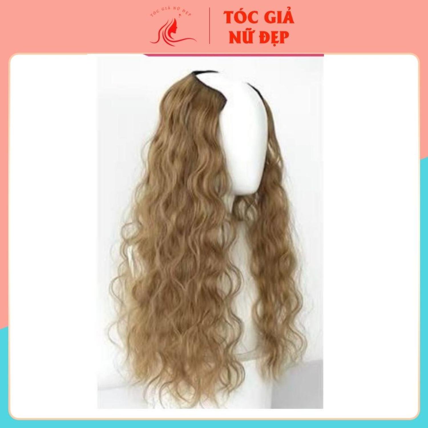 Tóc giả kẹp u xù U08A