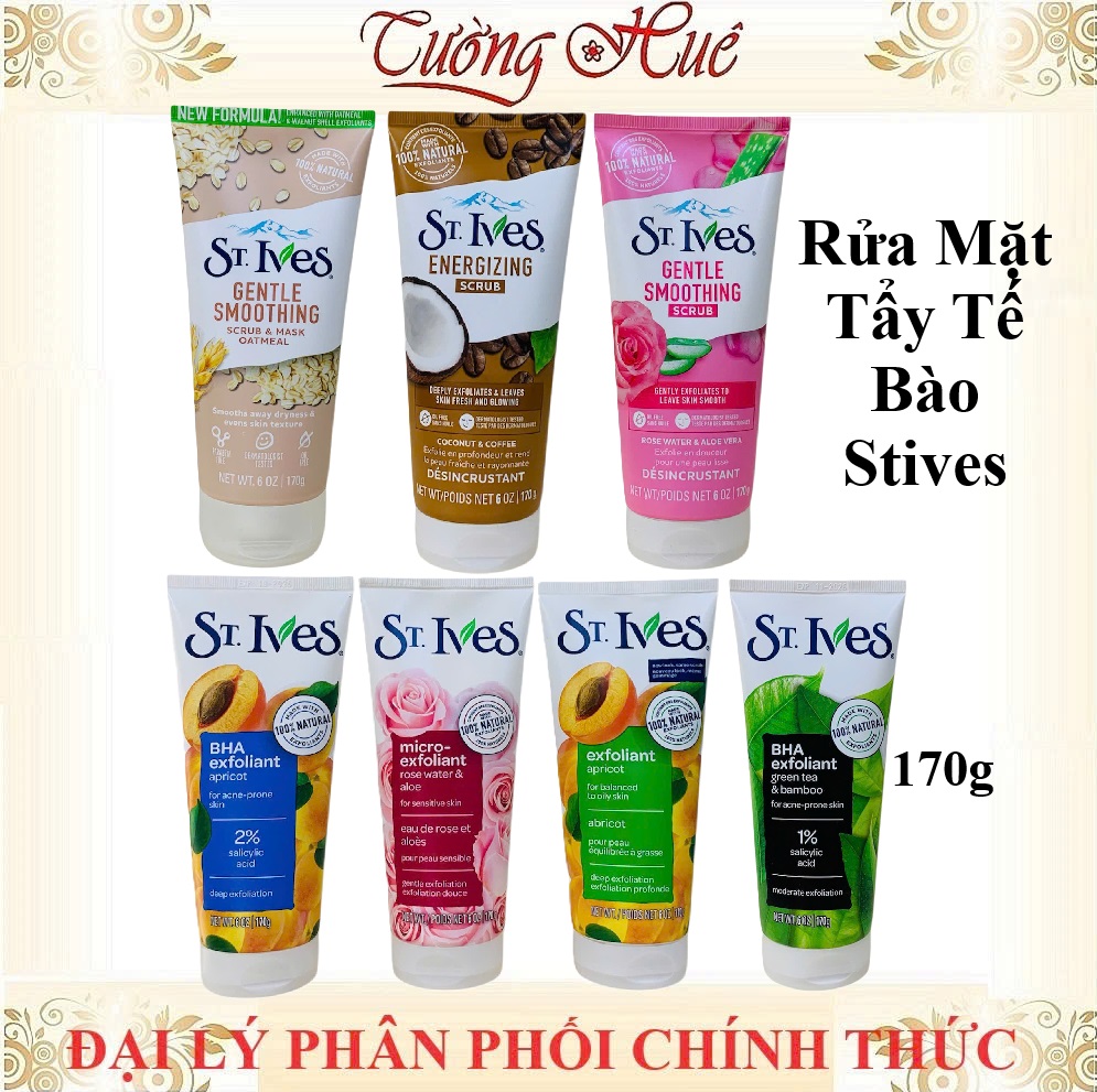 ST Ives BlackHead Clearing Green Tea Scrub