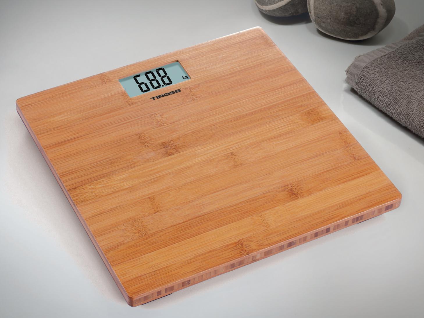 Cân sức khỏe Tiross TS1314 mặt cân bằng Tre
