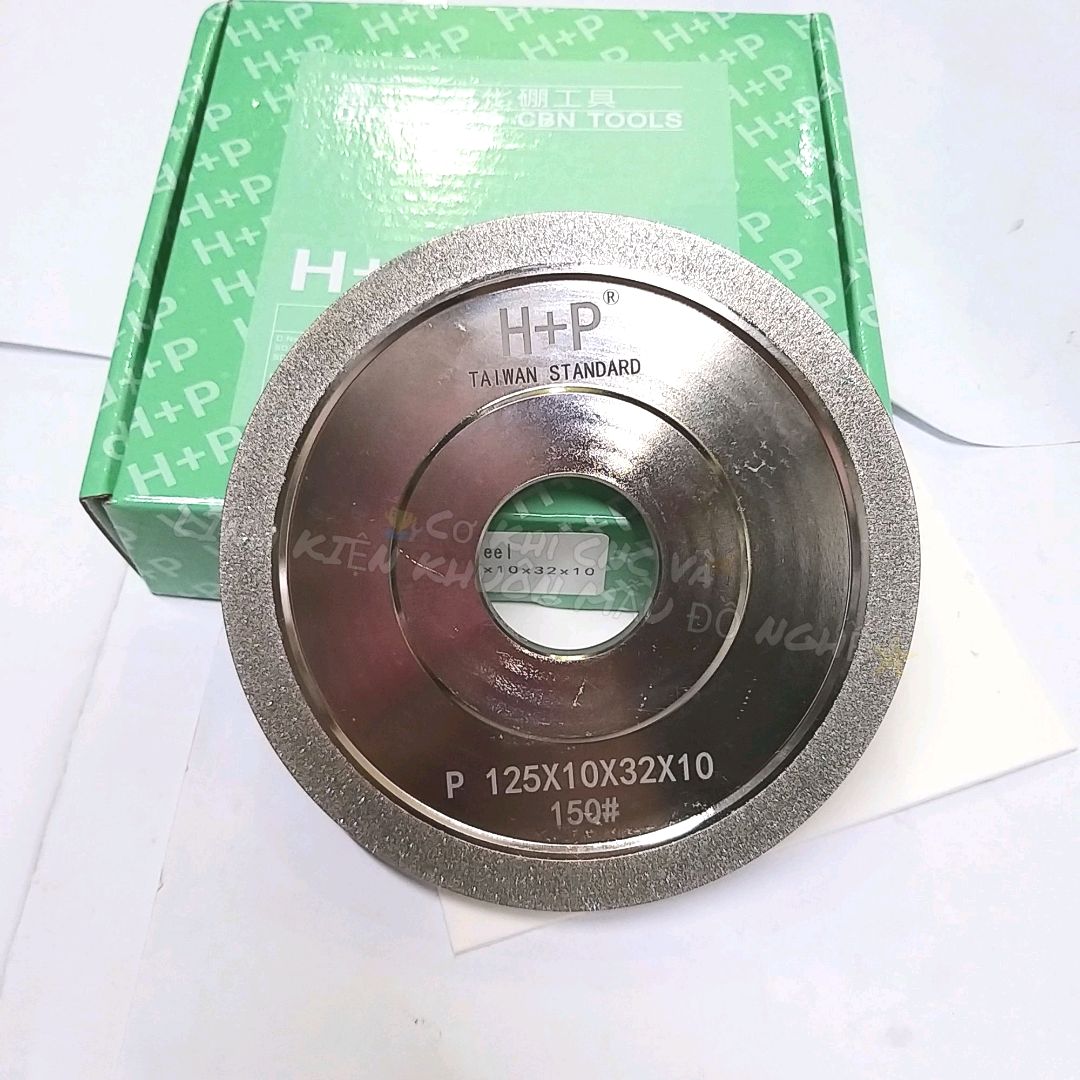 [HCM]Đá Mài Hộp Kim Cao Cấp H+P 125x10 #150 (Bạc)