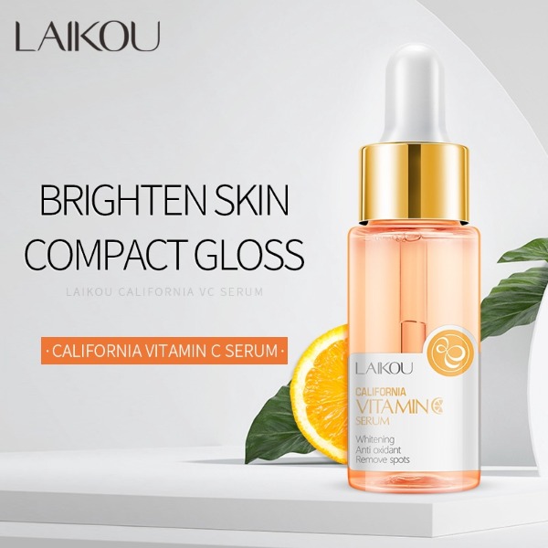 Serum vitamin C California LAIKOU 17ml dưỡng trắng da xóa vết đốm, chống lão hóa, tinh chất Vitamin C tăng sức đề kháng da