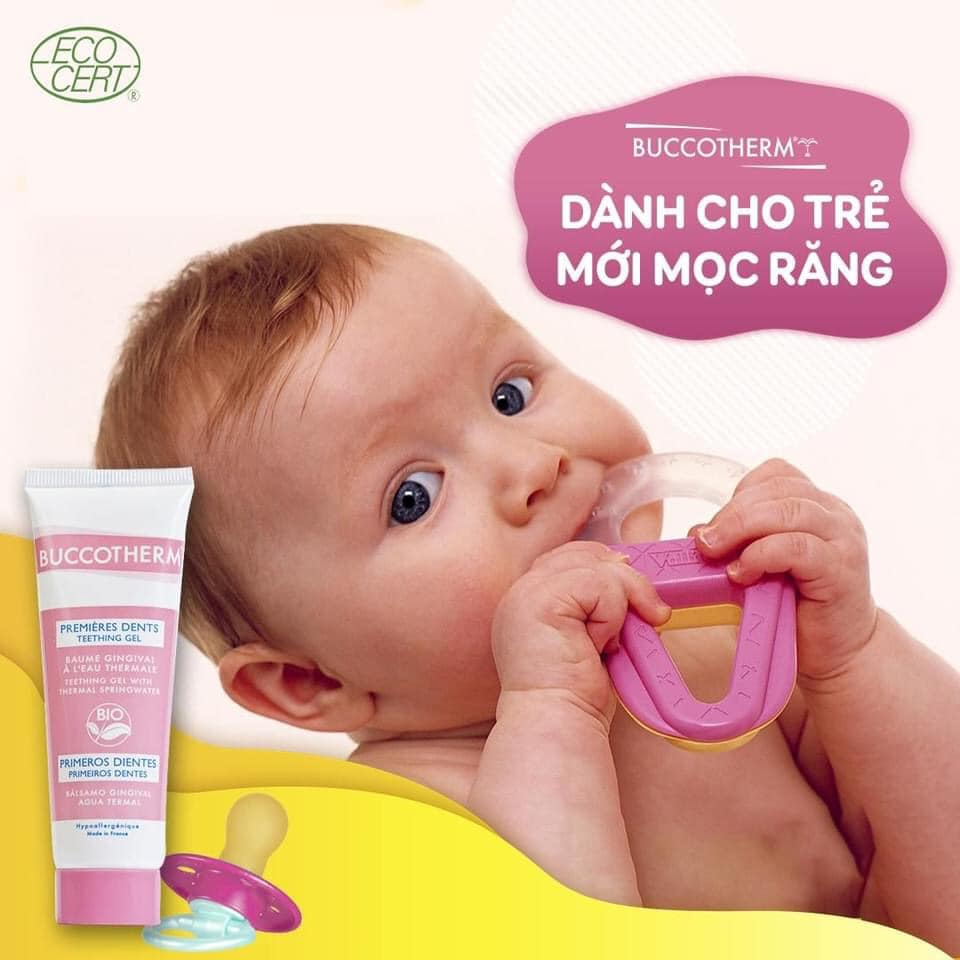 Kem đánh răng hữu cơ  cho bé Buccotherm Baby Toothpaste 50ml