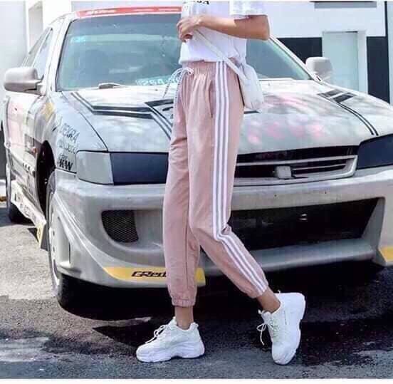 [HCM]Quần Jogger Unisex 3 Line Nam Nữ Đều Mang Được