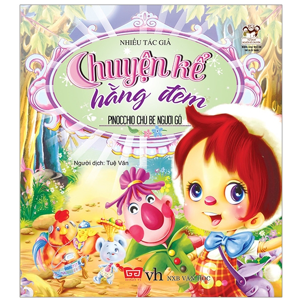 Fahasa - pinocchio chú bé người gỗ - chuyện kể hằng đêm