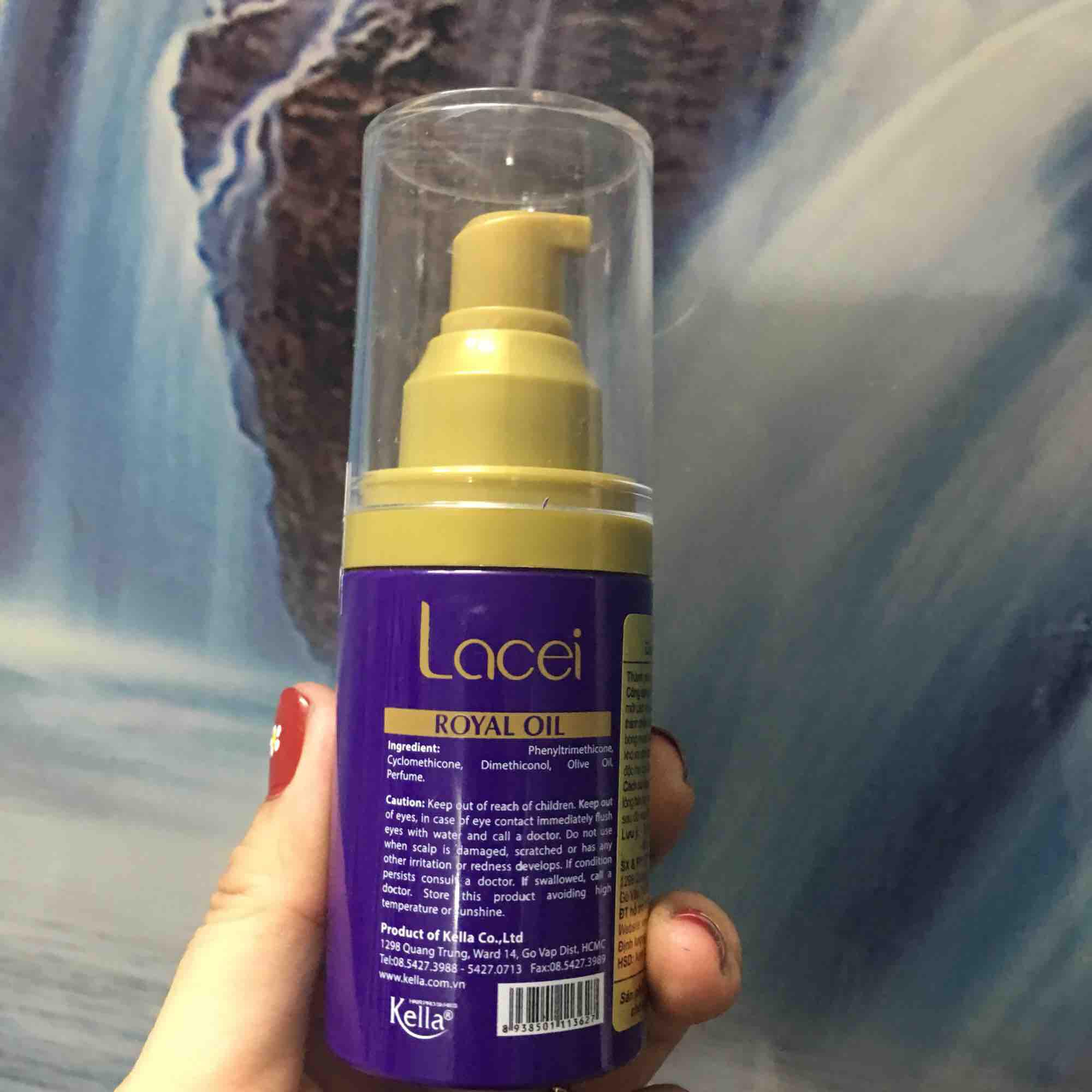 Tinh dầu bóng dưỡng tóc Lacei Royal Oil 70ml